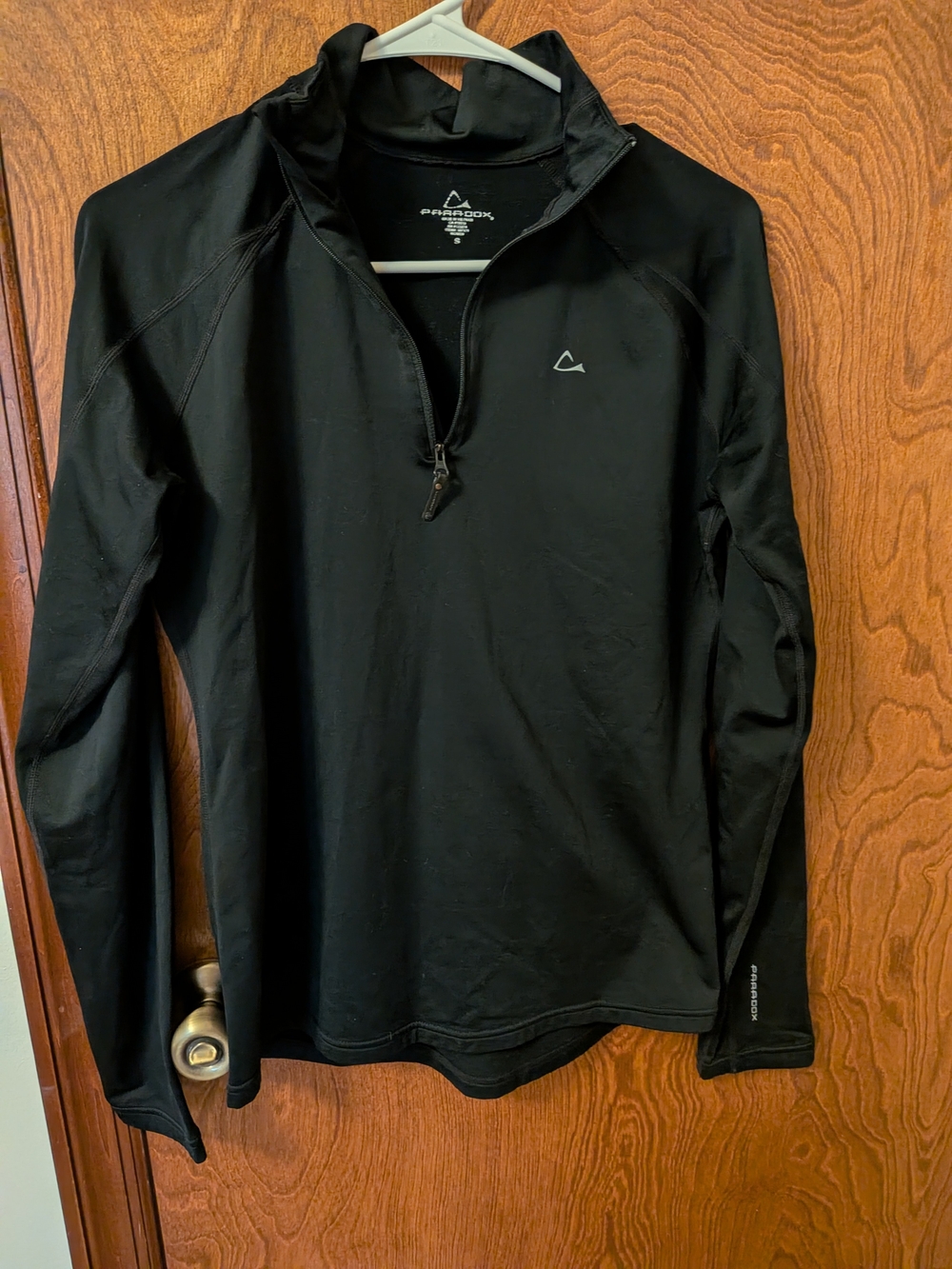 Women's Black Quarter-Zip Jacket